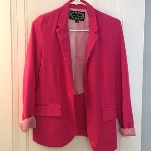 Hot pink blazer